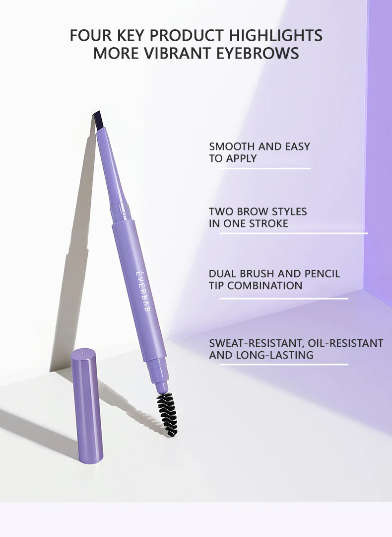 everbab eyebrow pencil 艾蓓拉眉来眼去眉笔 0.14g cutehart