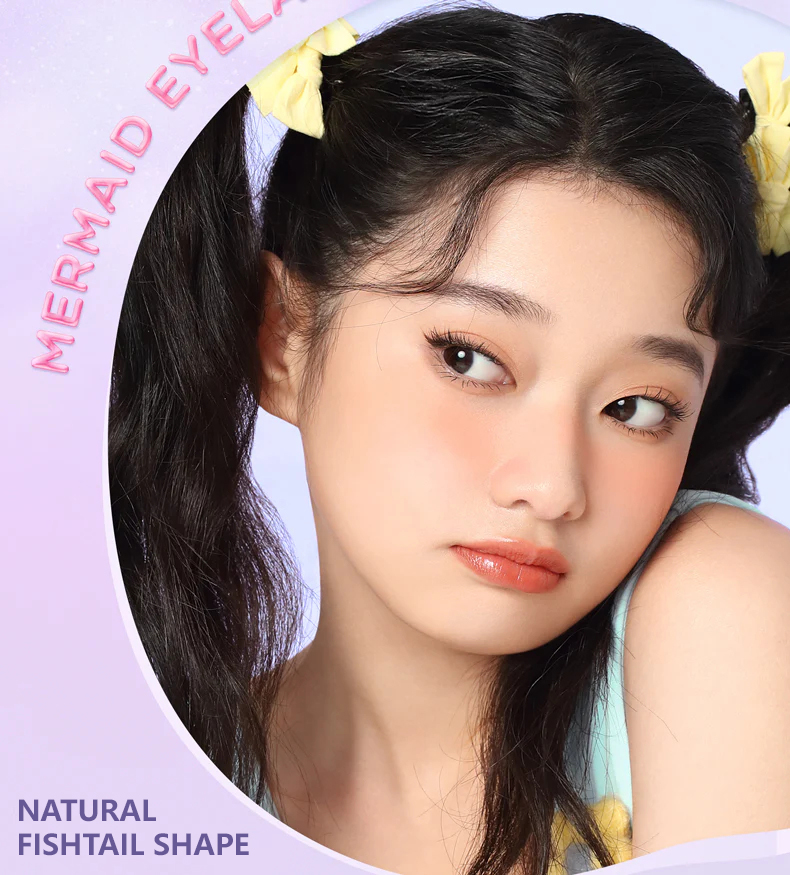 everbab individuals natural false eyelashes 艾蓓拉单簇假睫毛 cutehart