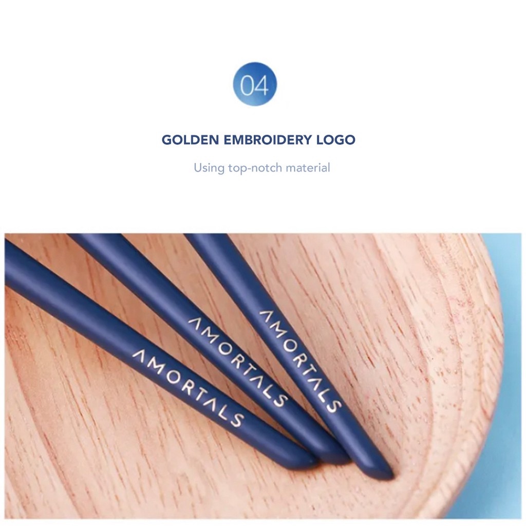 amortals korea eye makeup brush eyeshadow brush blending brush detail brush nose contour brush shopee philippines